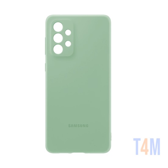 Capa de Silicone para Samsung Galaxy A73 5G Verde